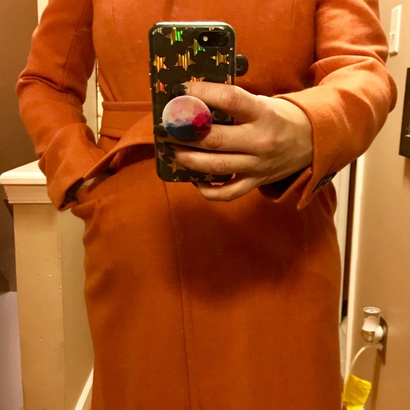 JCrew Italian wool belted coat - Picture 5 of 8